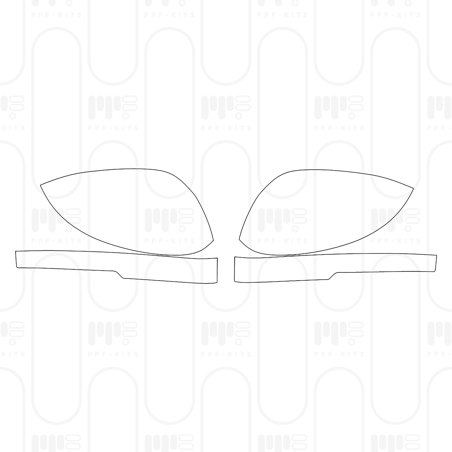 PPF prédécoupé Nissan Rogue Platinum 2026