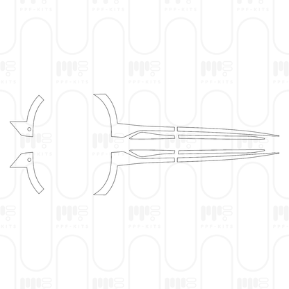 PPF prédécoupé Nissan Rogue Platinum 2026