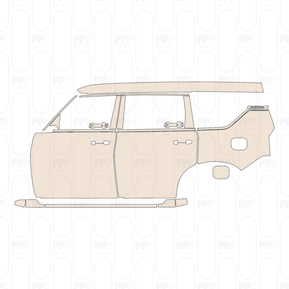 PPF prédécoupé Nissan Patrol (ME) SE Platinum City 2026