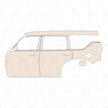 PPF prédécoupé Nissan Armada (US) PRO-4X 2026