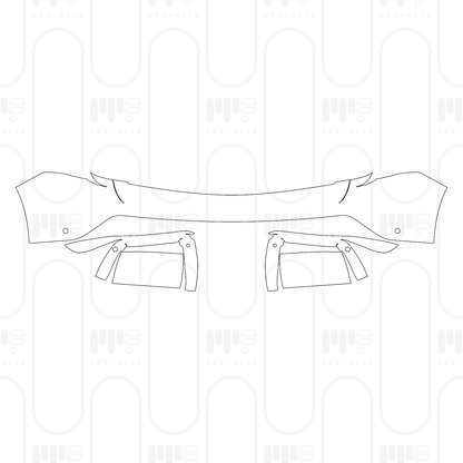 PPF prédécoupé Nissan Armada (US) PRO-4X 2026