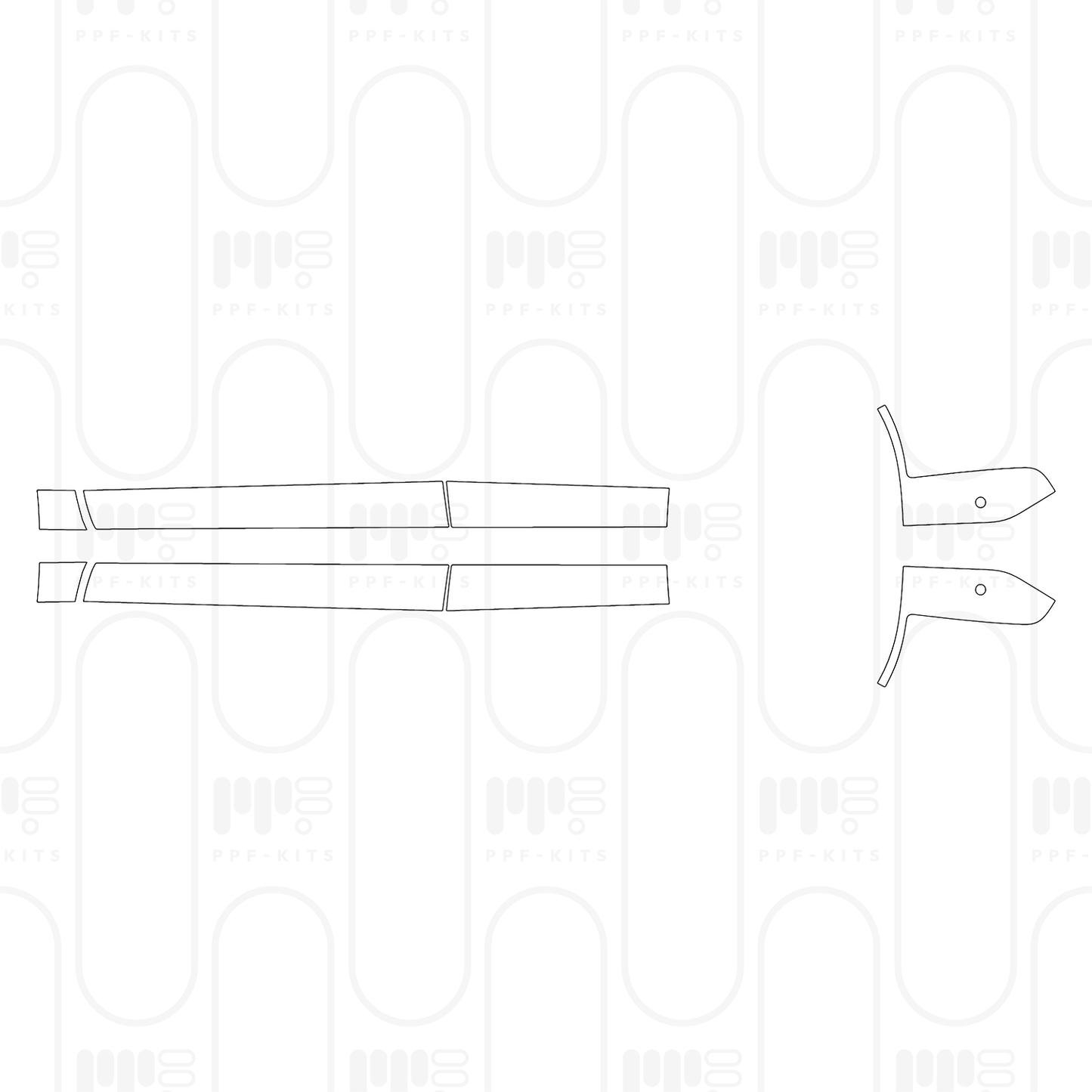 PPF prédécoupé Nissan Armada (US) PRO-4X 2026