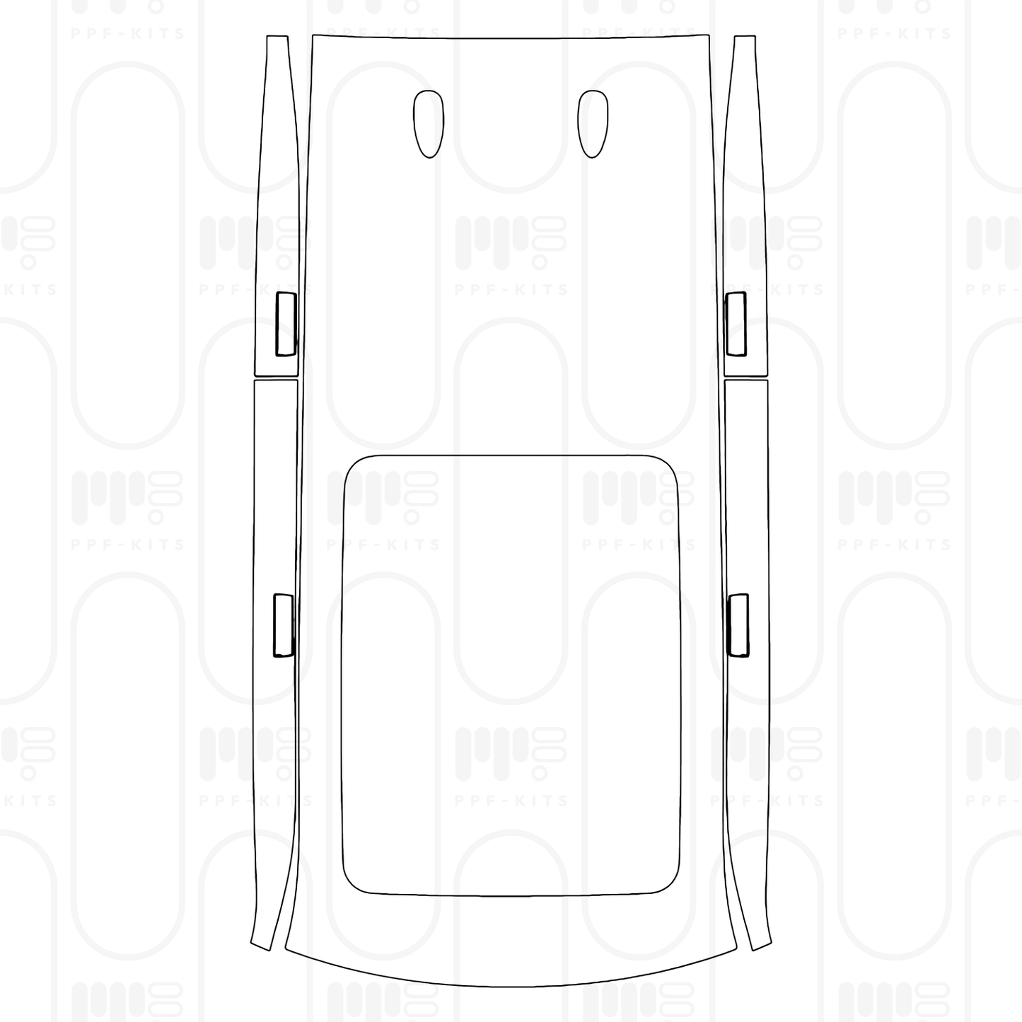 PPF prédécoupé Nissan Armada (US) Platinum Reserve 2026