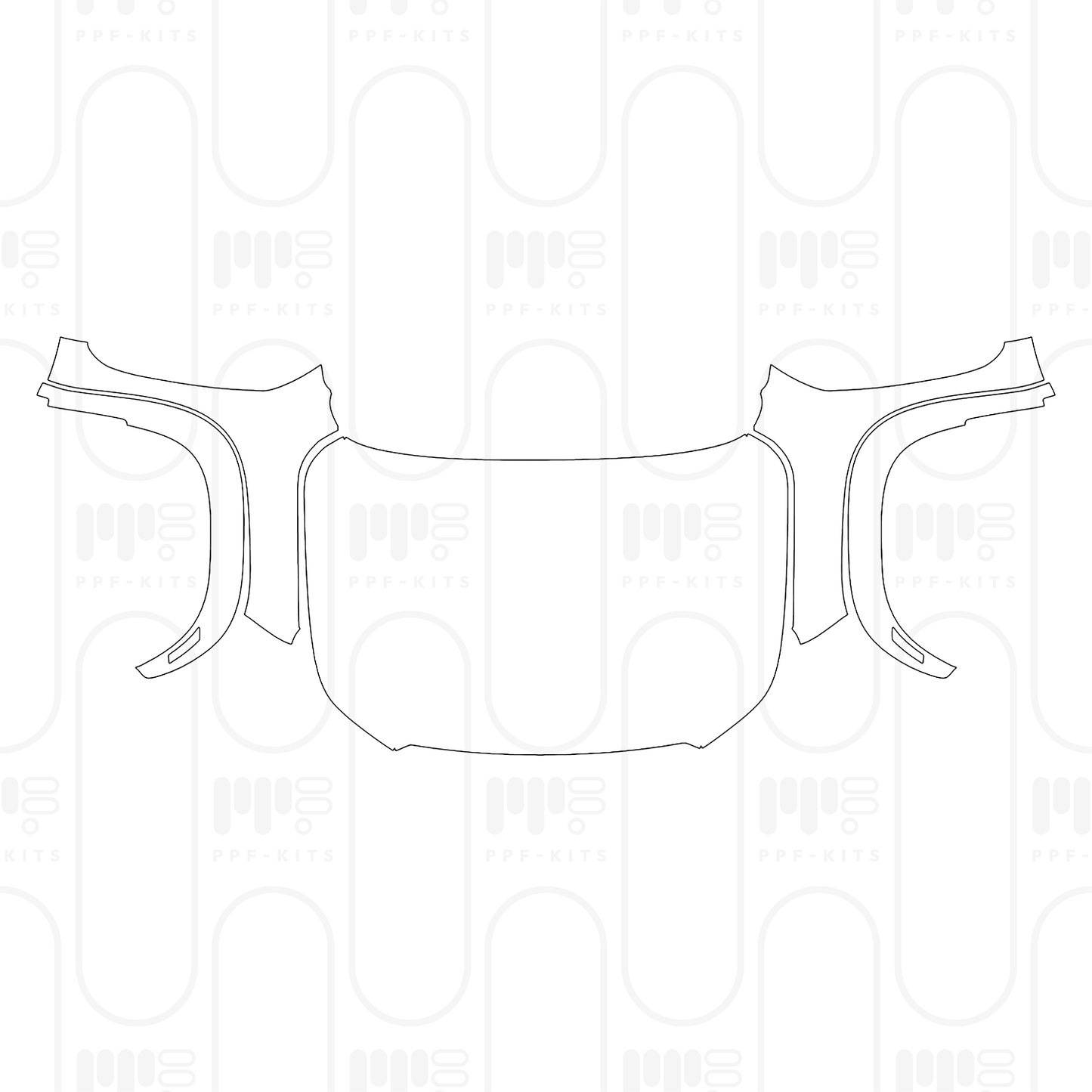 PPF prédécoupé Nissan Frontier Crew Cab Pro-4X 2026