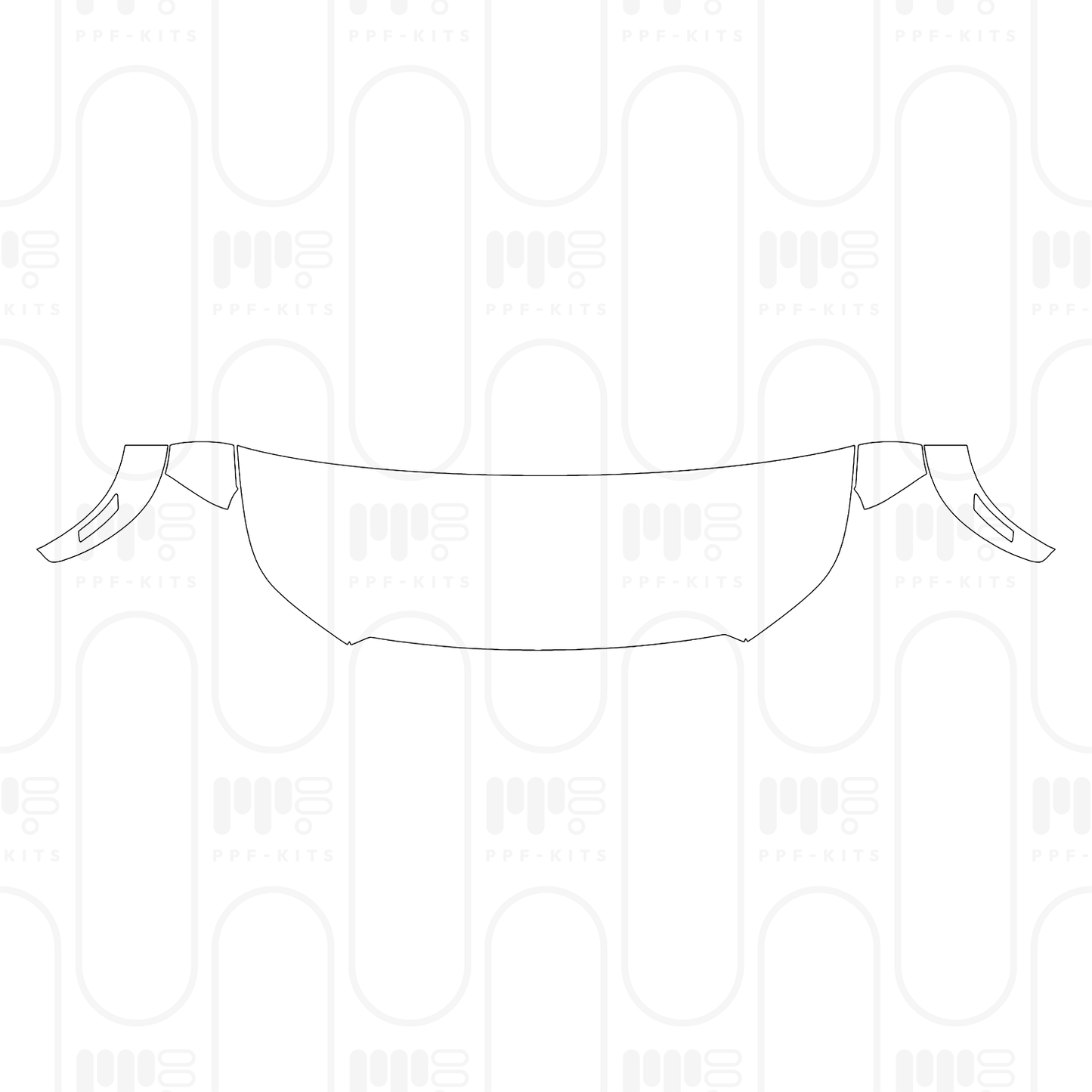 PPF prédécoupé Nissan Frontier Crew Cab Pro-4X 2026