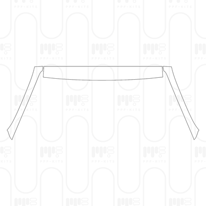 PPF prédécoupé Nissan Frontier Crew Cab Pro-4X 2026