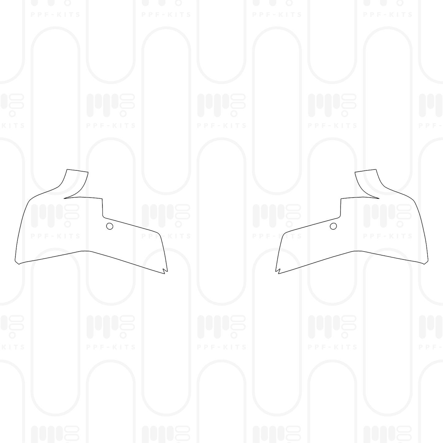 PPF prédécoupé Nissan Frontier Crew Cab Pro-4X 2026