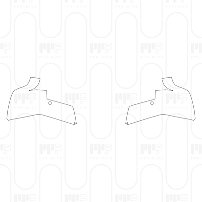 PPF prédécoupé Nissan Frontier Crew Cab Pro-4X 2026