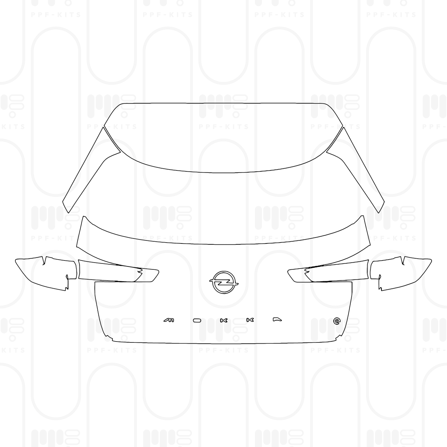 PPF prédécoupé Opel Neuer Mokka Ultimate 2026