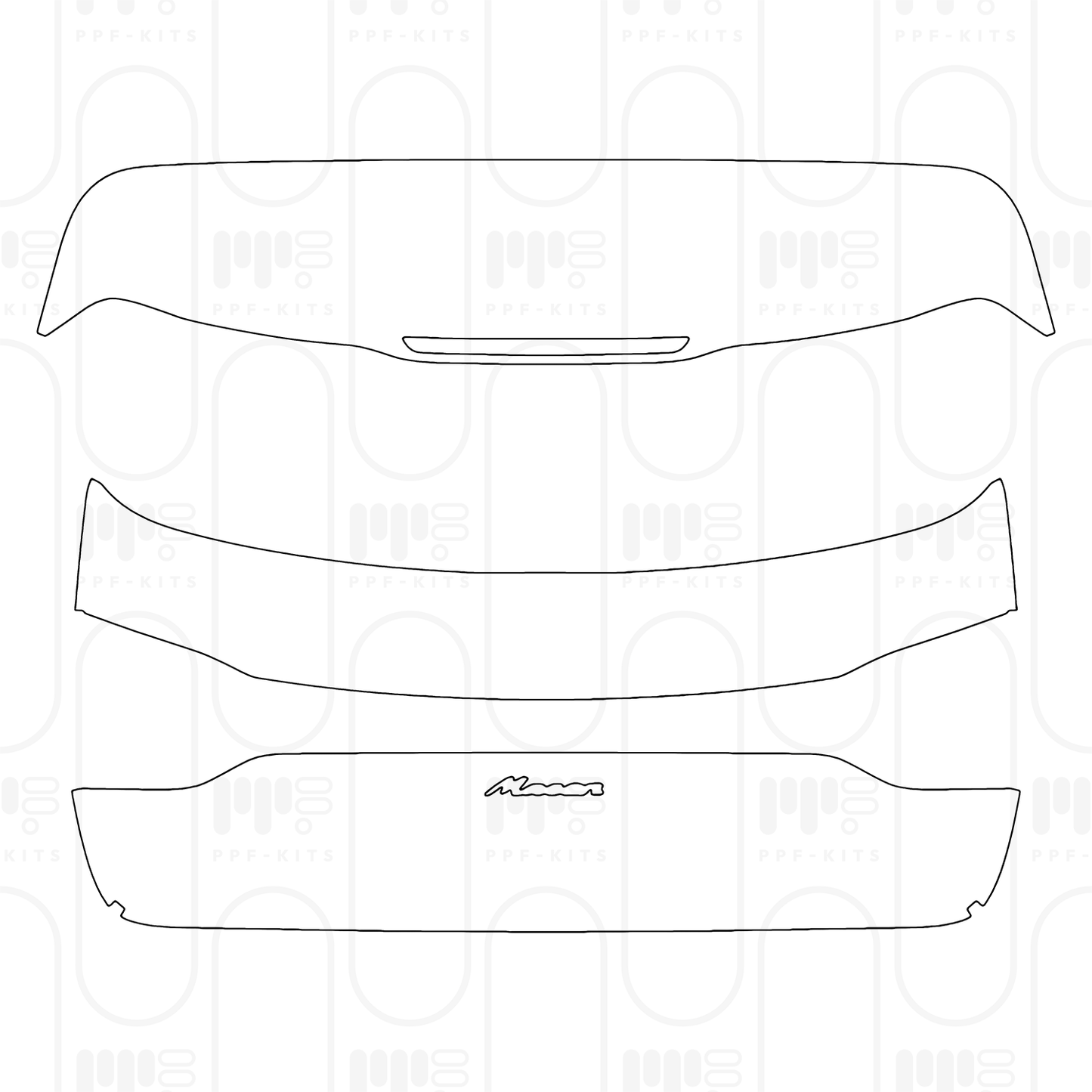 PPF prédécoupé Porsche Macan 2026