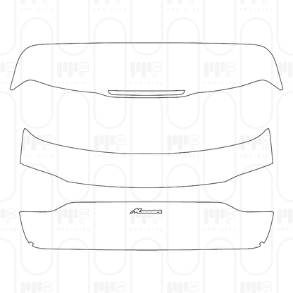 PPF prédécoupé Porsche Macan 2026