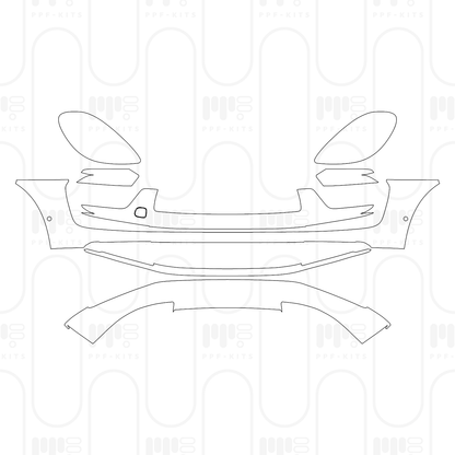 PPF prédécoupé Porsche Macan GTS 2026