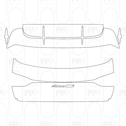 PPF prédécoupé Porsche Macan GTS 2026