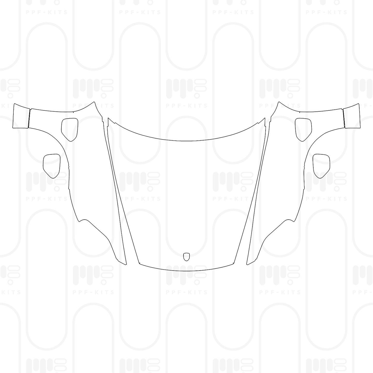 PPF prédécoupé Porsche Taycan Sport Turismo Taycan Turbo S Sport Turismo 2026