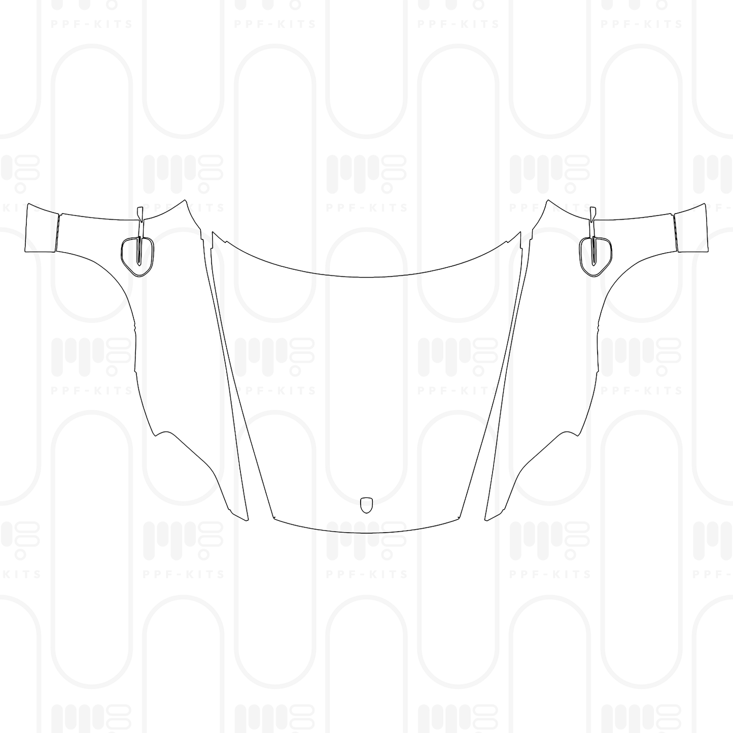 PPF prédécoupé Porsche Taycan Sport Turismo Taycan Turbo S Sport Turismo 2026