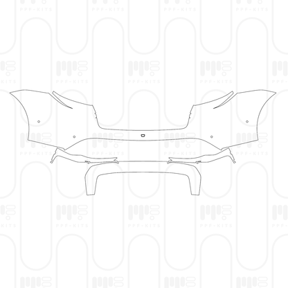 PPF prédécoupé Porsche Taycan Sedan Taycan 4S 2026
