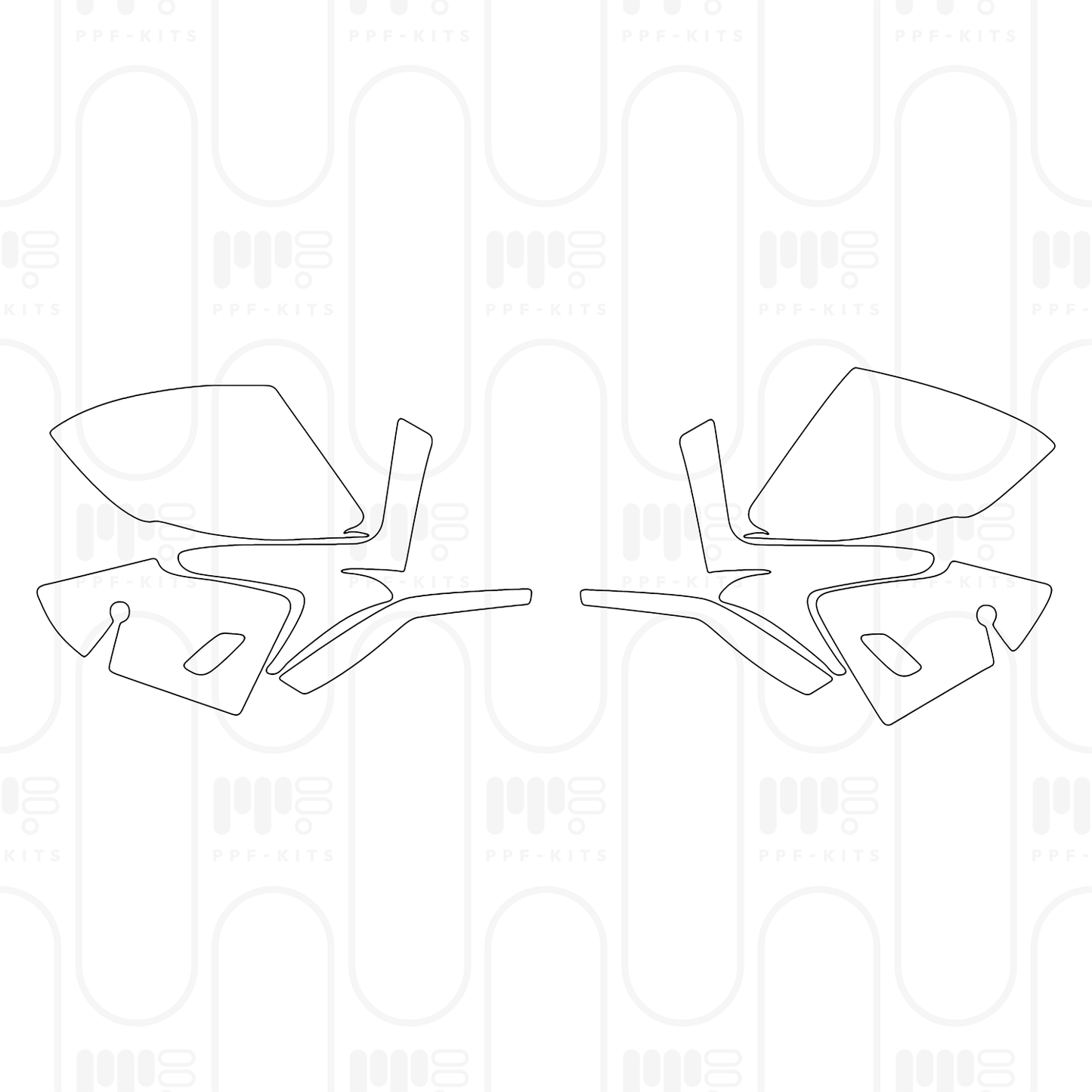 PPF prédécoupé Porsche Taycan Sport Turismo Taycan Turbo S Sport Turismo 2026