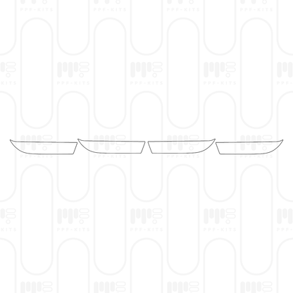 PPF prédécoupé Porsche Taycan Sedan Taycan 4S 2026