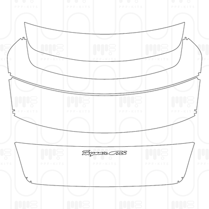 PPF prédécoupé Porsche Taycan Sedan Taycan GTS 2026
