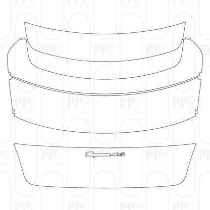 PPF prédécoupé Porsche Taycan Sedan Taycan 4S 2026