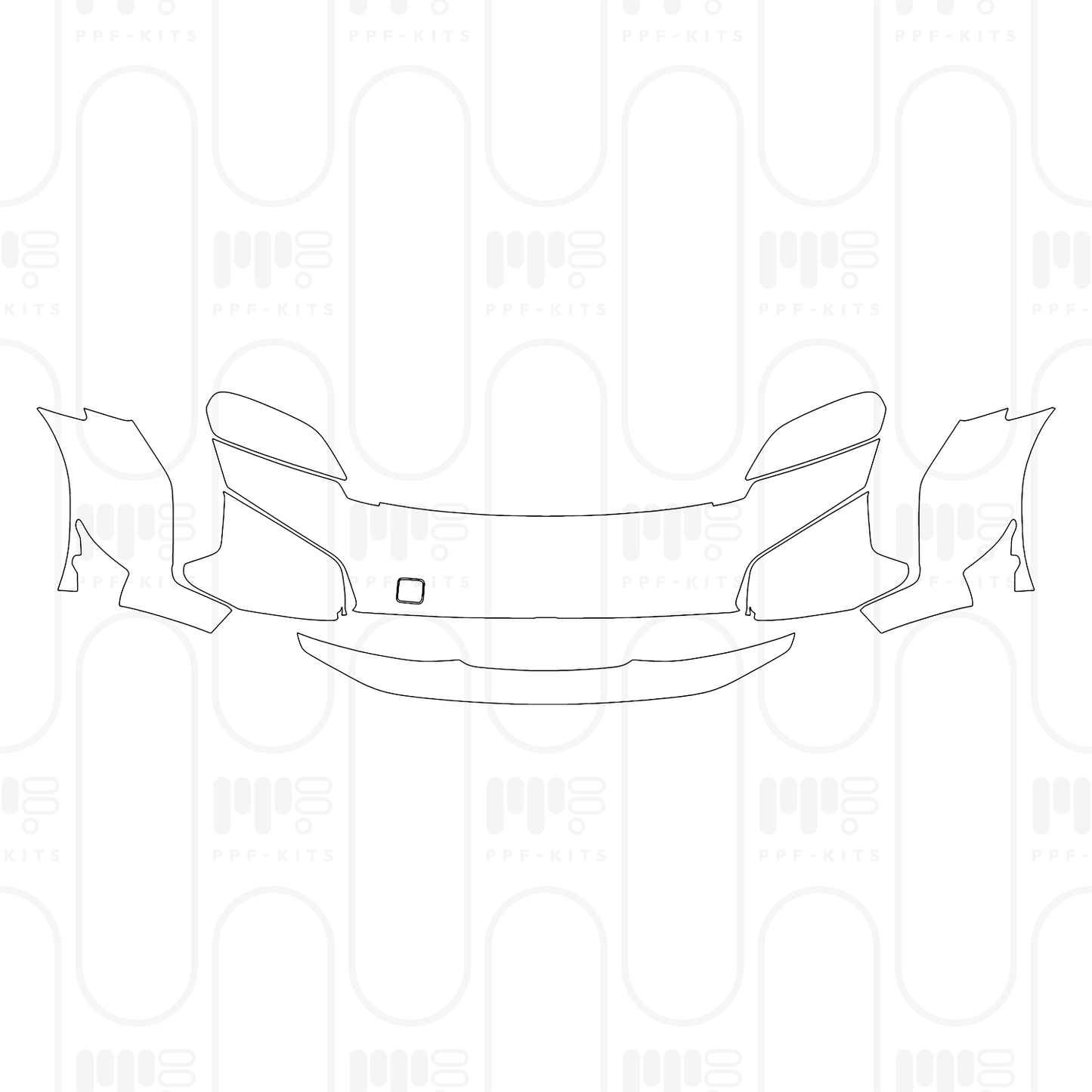 PPF prédécoupé Porsche Taycan Sedan Taycan Turbo GT 2026