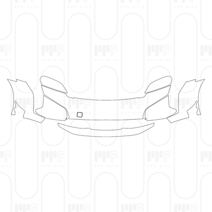PPF prédécoupé Porsche Taycan Sedan Taycan Turbo GT 2026