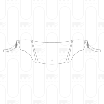 PPF prédécoupé Porsche Taycan Cross Turismo Taycan Turbo Cross Turismo 2026