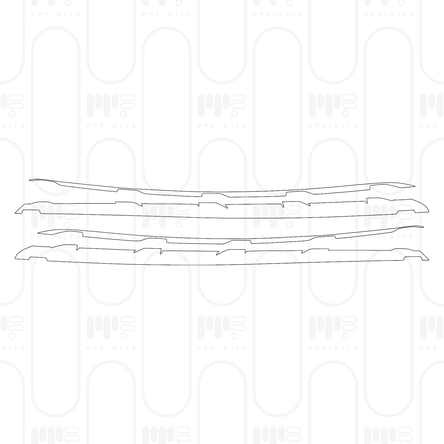 PPF prédécoupé Porsche Taycan Cross Turismo Taycan Turbo Cross Turismo 2026