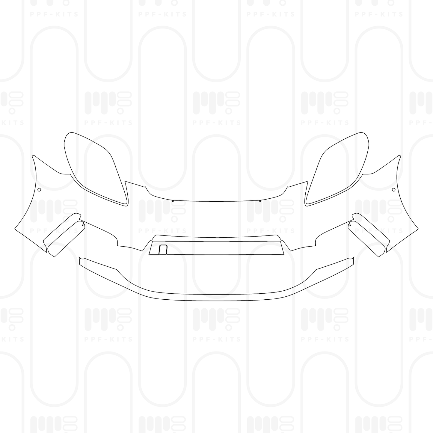 PPF prédécoupé Porsche Panamera Sedan Panamera 4S E-Hybrid 2026