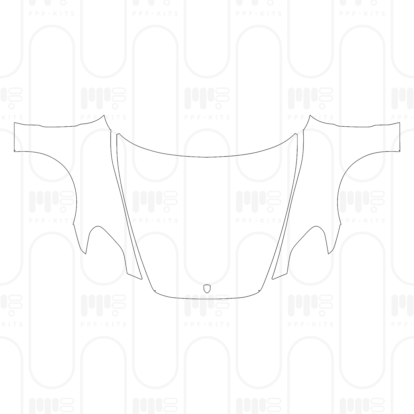 PPF prédécoupé Porsche Panamera Sedan Panamera 4S E-Hybrid 2026