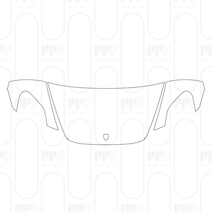 PPF prédécoupé Porsche Panamera Sedan Panamera 4S E-Hybrid 2026