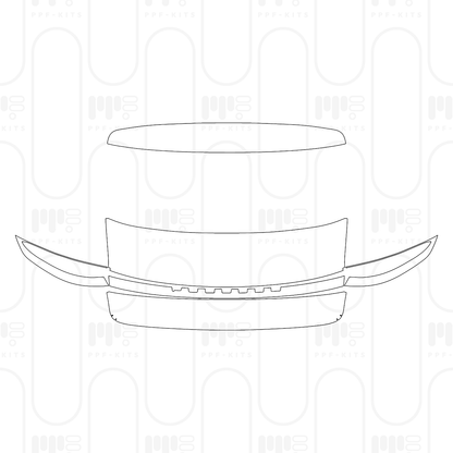 PPF prédécoupé Porsche Panamera Sedan Panamera 4S E-Hybrid 2026