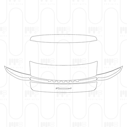 PPF prédécoupé Porsche Panamera Sedan Panamera 4 E-Hybrid 2026