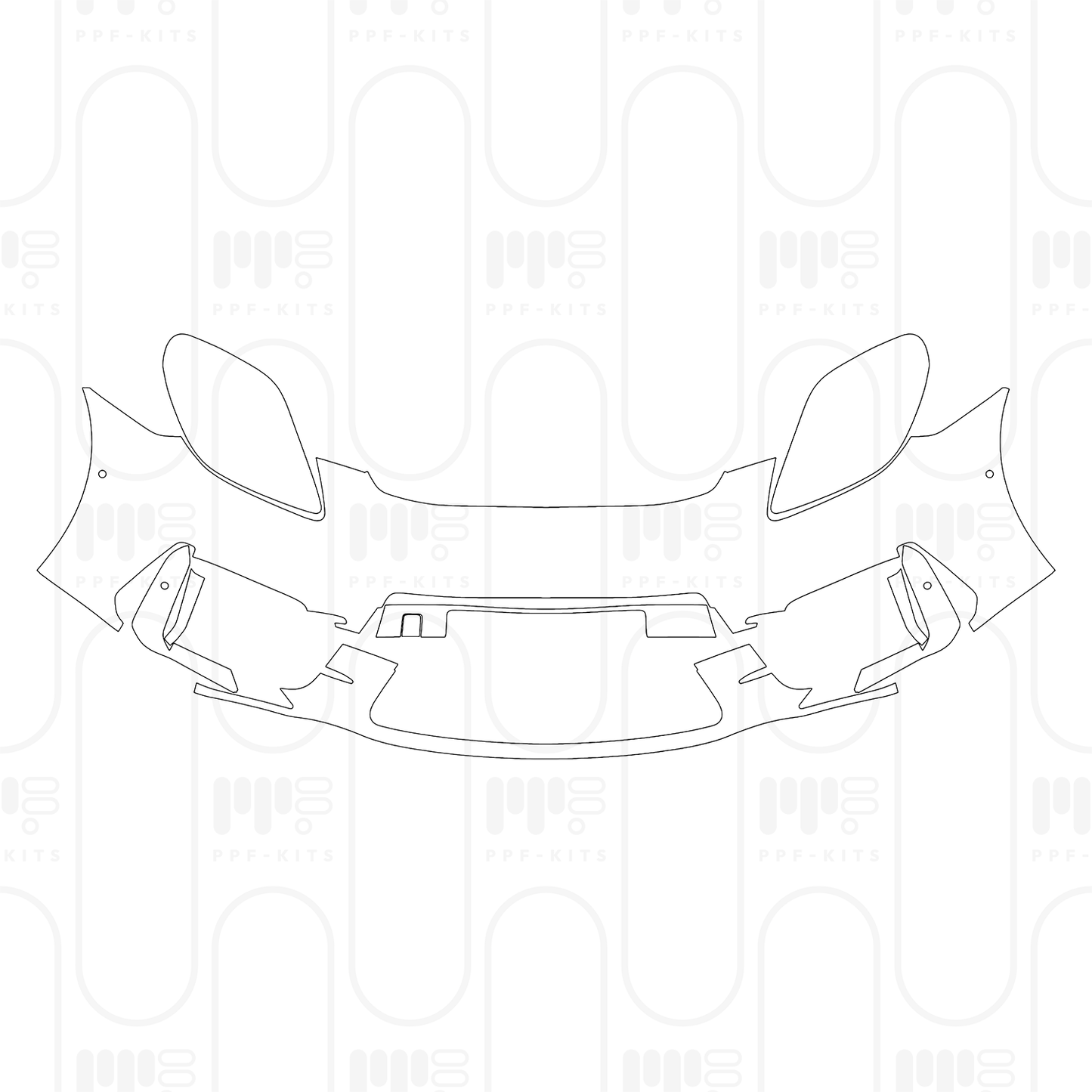 PPF prédécoupé Porsche Panamera Sedan Panamera Turbo E-Hybrid 2026