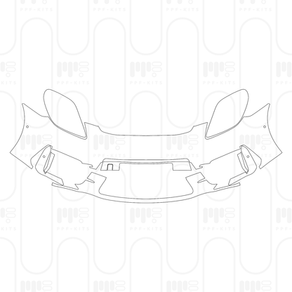 PPF prédécoupé Porsche Panamera Sedan Panamera Turbo E-Hybrid 2026