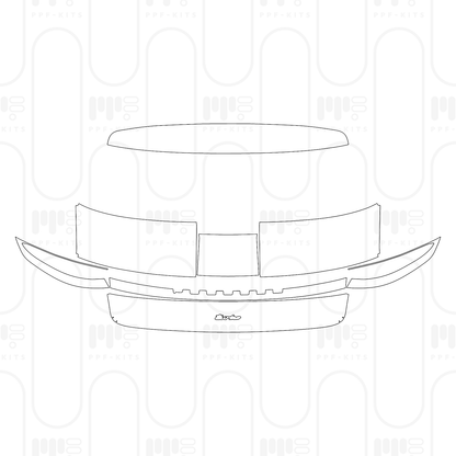 PPF prédécoupé Porsche Panamera Sedan Panamera Turbo E-Hybrid 2026