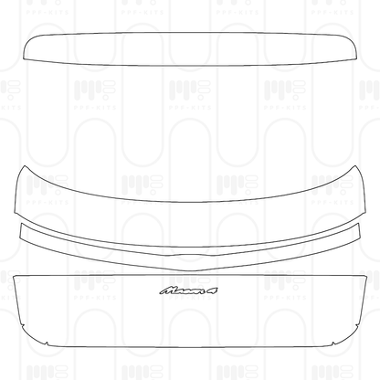 PPF prédécoupé Porsche Macan Electric 4 2026