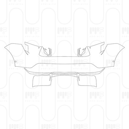 PPF prédécoupé Porsche Macan Electric Turbo 2026