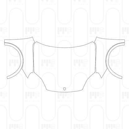 PPF prédécoupé Porsche Cayenne S 2026