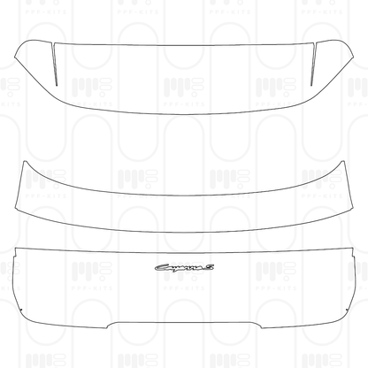 PPF prédécoupé Porsche Cayenne S E-Hybrid 2026
