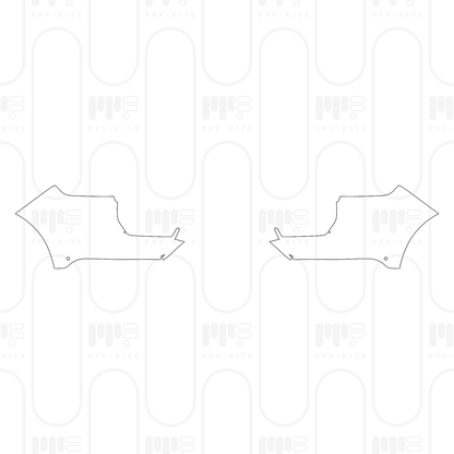 PPF prédécoupé Porsche Cayenne Coupe Cayenne Coupe 2026