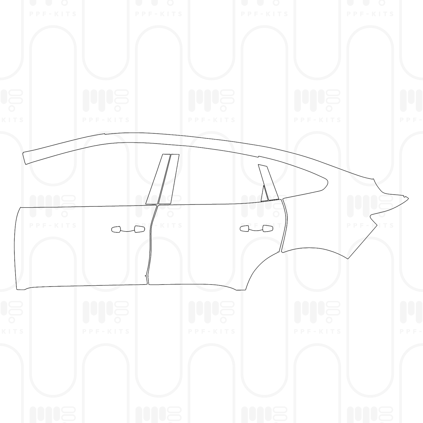 PPF prédécoupé Renault Arkana Esprit Alpine 2026