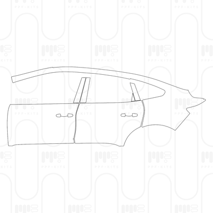 PPF prédécoupé Renault Arkana Esprit Alpine 2026