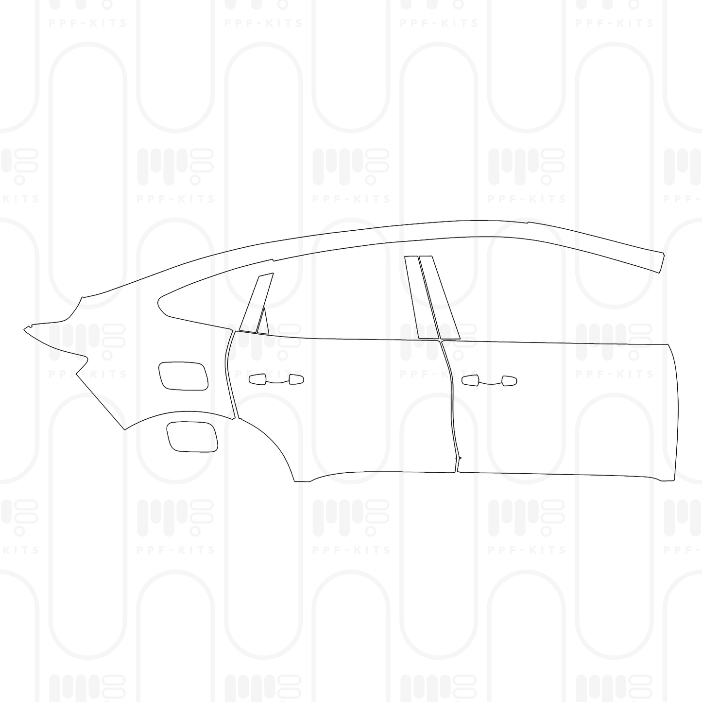 PPF prédécoupé Renault Arkana Esprit Alpine 2026