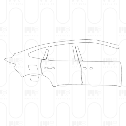 PPF prédécoupé Renault Arkana Esprit Alpine 2026