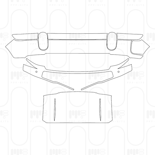 Pre-Cut PPF Rivian R1S 2026