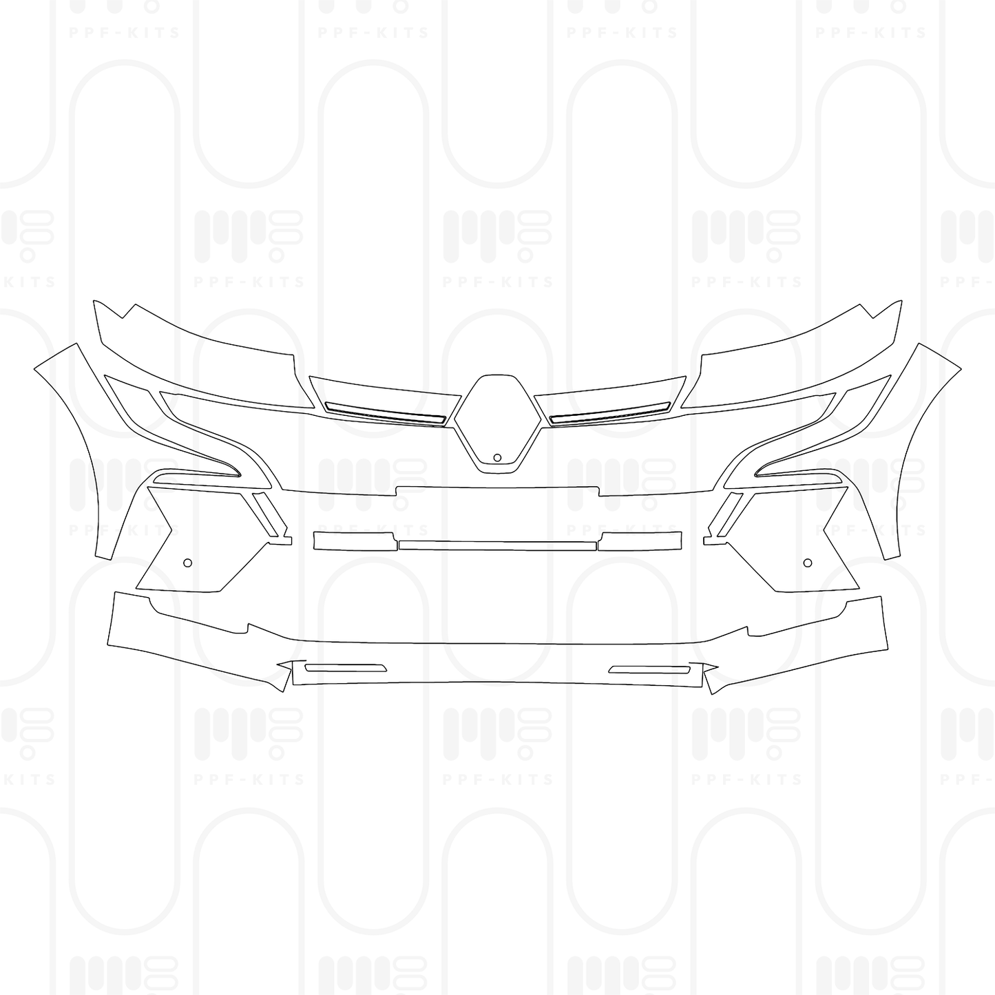 PPF prédécoupé Renault Megane E-Tech 2026