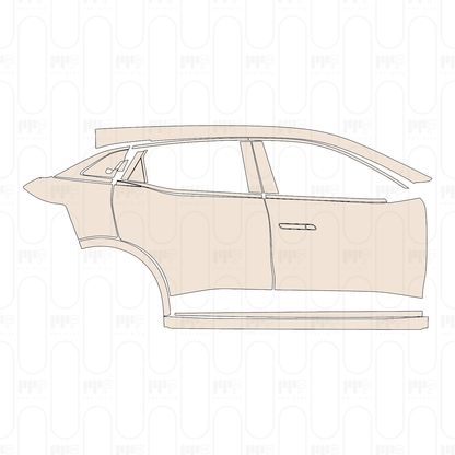 PPF prédécoupé Renault Megane E-Tech 2026