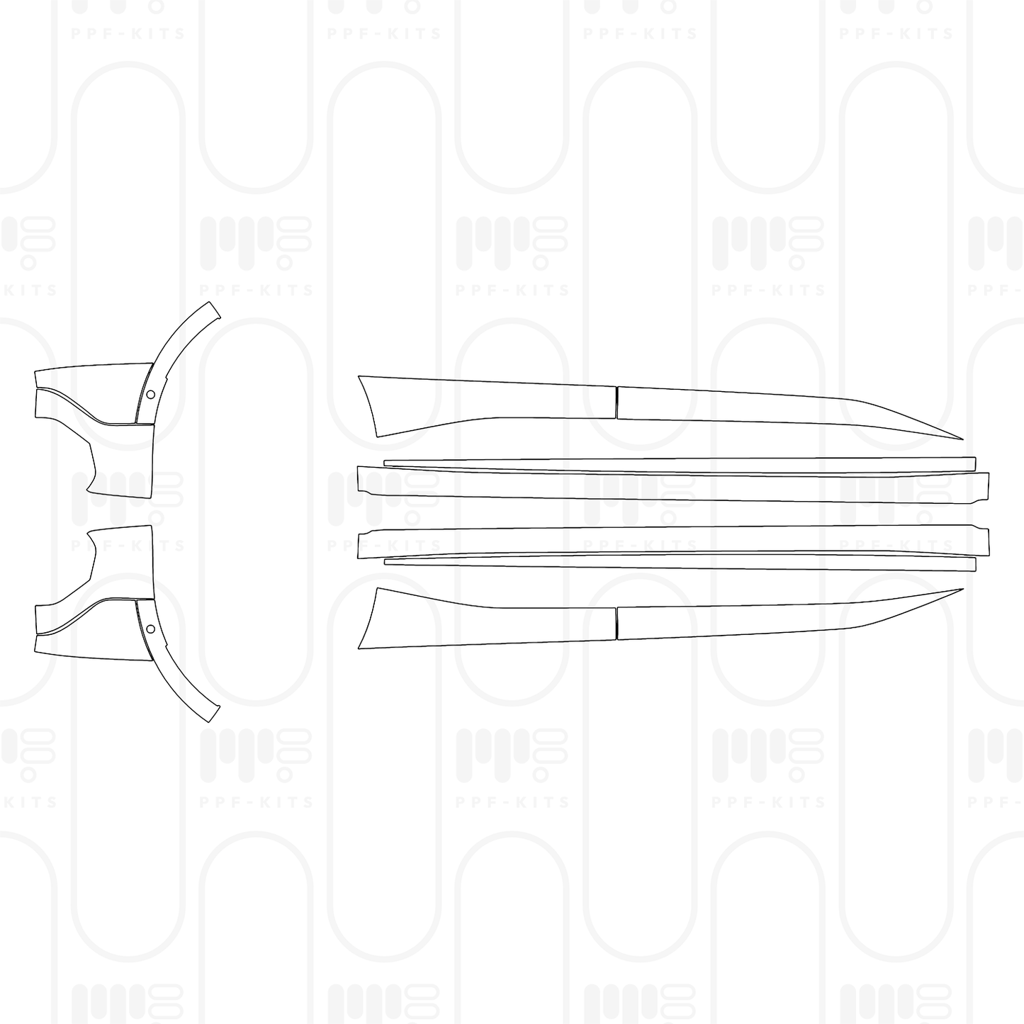 PPF prédécoupé Renault Megane E-Tech 2026