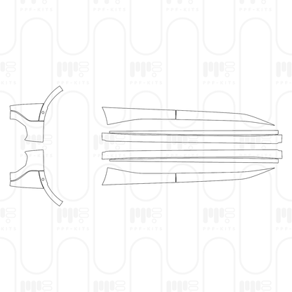 PPF prédécoupé Renault Megane E-Tech 2026